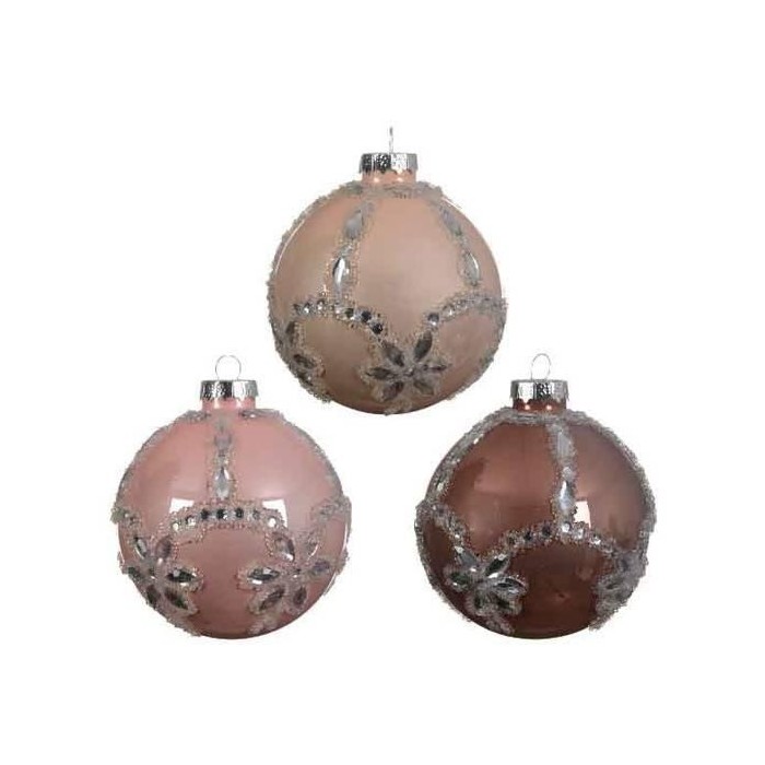 SFERA IN VETRO CFIORI DIAMOND 3COL D8